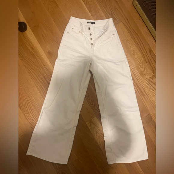 Maje relaxed fit white jeans - Picture 4 of 6